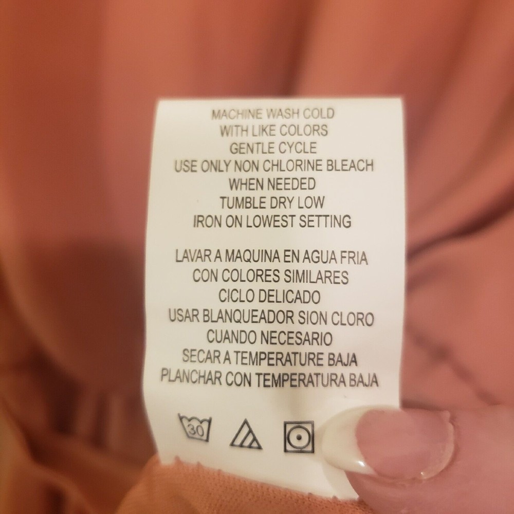 Gianni Bini Womens Short Romper Ruffled Salmon Size Small - Picture 8 of 12